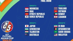 Vetnam va Tailand guruhda yetakchilik qilmoqda