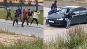 Sankt-Peterburg yaqinida jamoaviy janjal yuz berdi