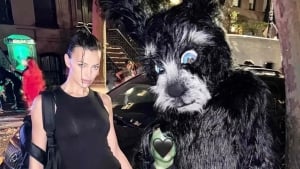 Ирина Шейк и Брэдли Купер вместе отпраздновали Хэллоуин