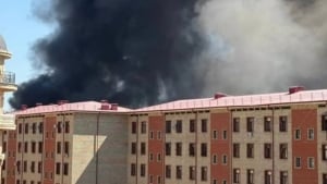 Yakasaroyda plastik sexda yong‘in sodir bo‘ldi