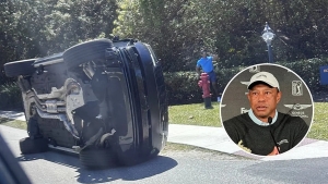 Golf star Tiger Woods arrested after car accident in Florida