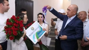 Fatima Saipovaga Chirchiqda yangi uy topshirildi