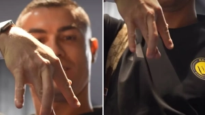 Ronaldo amazed fans with a stylish move