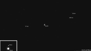 NASA Psyche zondi Yer va Oy suratini oldi