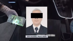 Sharof Rashidov's governor was caught with a bribe
