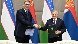 Mirziyoyev va Vuchich Toshkentda hamkorlik bitimlari imzoladi