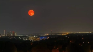 В небе России произойдет кровавое лунное затмение
