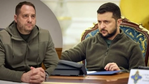 Zelenskiy Yermak uchun pul o'tkazishni rad etgan bankirni bo'shatishni talab qildi
