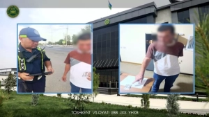 A driver storing psychotropic drugs has been arrested in Yangiyul