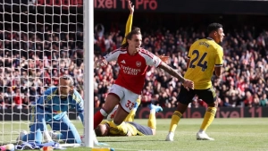 «Arsenal» o'z maydonida «Lids» ustidan irodali g'alaba qozondi