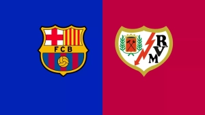 The starting lineups for the match between "Barcelona" and "Rayo Vallecano" have been announced
