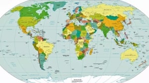 Dunyo davlatlari maydoni ichki suvlar bilan qayta hisoblandi