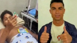Krishtianu Ronaldu zilziladan jabrlangan bolaning orzusini ushalishiga yordam berdi