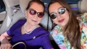 Iman Karimova shared a heartfelt photo with her grandfather