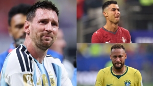 Lionel Messi Argentina terma jamoasi g'alabasidan so'ng ko'z yoshlarini tutolmadi
