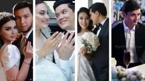 2025 was remembered for celebrity weddings