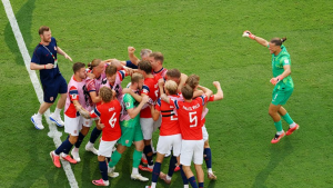 Norvegiya Braziliyani mag'lub etib jahon chempionati chorak finaliga chiqdi