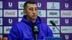 Super Cup match between Neftchi and Pakhtakor