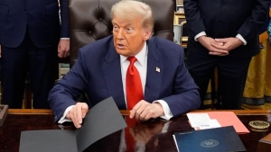 Infantino and Trump met at the "Peace Council"