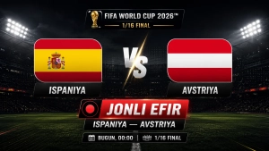 Ispaniya va Avstriya nimchorak finalda o‘zaro kuch sinashadi