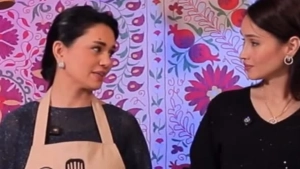 Nargiza Abdullayeva spoke about her children's interest in crafts