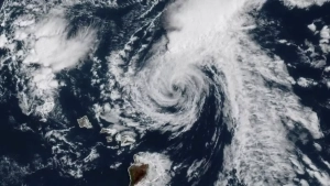 A strong historical tornado occurred in Japan