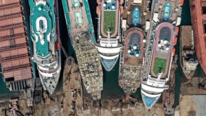 Ships shattered at Aliaga port, pandemic impact