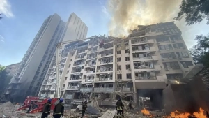 Kyiv, Kupyansk, and Sumy were attacked by Russian missiles and drones (photo)