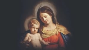 At the Pushkin Museum, Gercino's "Madonna and Child" was exhibited