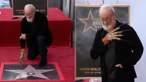 Robert Englundning Gollivuddagi yulduzi ochildi