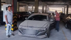 The car was confiscated in Tashkent due to debt
