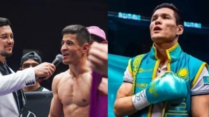 Shohjahon Ergashev qozog'istonlik Olimpiada chempionini jangga chorladi