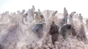 A strong earthquake in Afghanistan killed hundreds of people