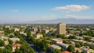 On October 14, the weather in Uzbekistan will be warm and cloudy