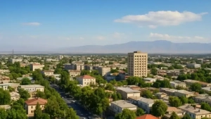 On October 14, the weather in Uzbekistan will be warm and cloudy