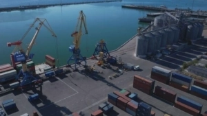New port construction started in Aktau