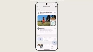 Google Pixel Journal ilovasi kundalik yozuv uchun