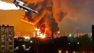 Ukraine struck the chemical plant in Bryansk with a missile
