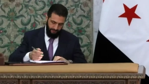 Who are the members of the new Syrian government?