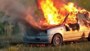 В Пулии мужчина убил свою жену и сжег её машину