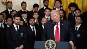 Lionel Messi criticized for meeting with Trump