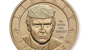AQSHda Donald Tramp tasviri tushirilgan yangi tangalar sotuvga chiqarildi