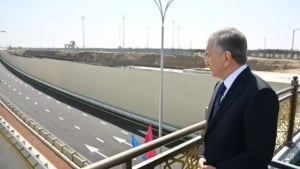Toshkentda yangi zamonaviy yerosti avtomobil yo‘li ochildi