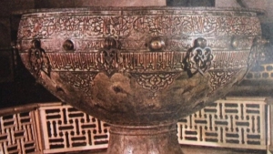 Amir Temur bronza qozonining nusxasi tiklanmoqda