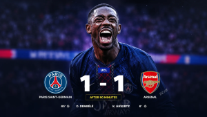 «PSJ» penaltilar seriyasida «Arsenal» jamoasini mag‘lub etishga erishdi