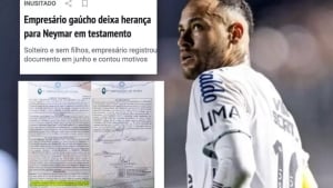 Braziliyalik biznesmen Neymar uchun vasiyatnoma qoldirdi
