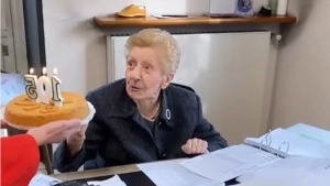Letisiya Gallini 105 yoshida ishda bayram qildi