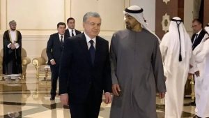 Mirziyoyev and the UAE President discussed the Middle East