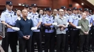 China executes four leaders of the Bay mafia