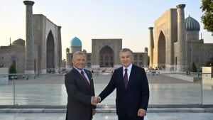The King of Jordan visited the history of Samarkand